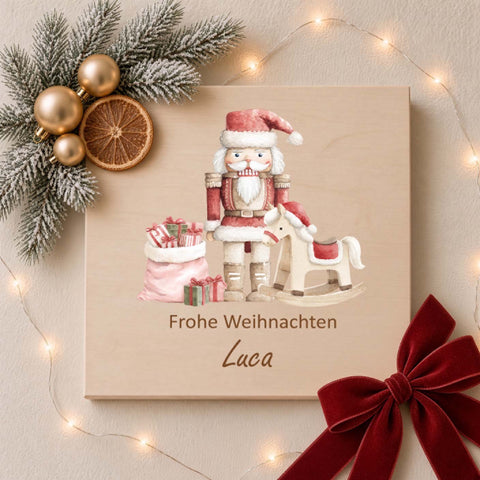 Farbige Weihnachtskiste mini Frohe Weihnachten Weihnachtskollektion