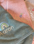 Poncho de bain personnalisé pour enfants