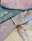 Poncho de bain personnalisé pour enfants