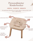 Tabouret pour enfant personnalisé « Tracteur »