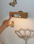 Wandlicht Wal bunt personalisiert
