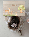 Sgabello colorato personalizzato con Bambi