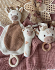 Spieluhr, Schmusetuch & Rassel Gigi Giraffe personalisiert