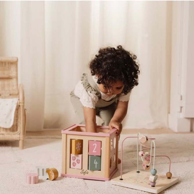 Motorikwürfel Fairy Garden personalisiert von Little Dutch