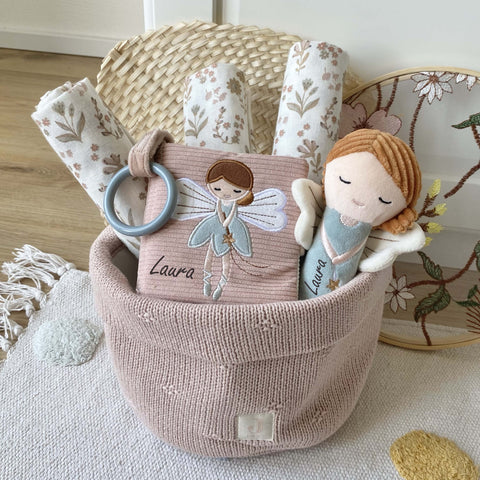 Grand coffret cadeau personnalisé « Fées / Anges gardiens »