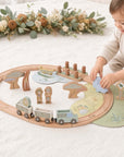 Holzeisenbahn Safari Friends von Little Dutch personalisiert
