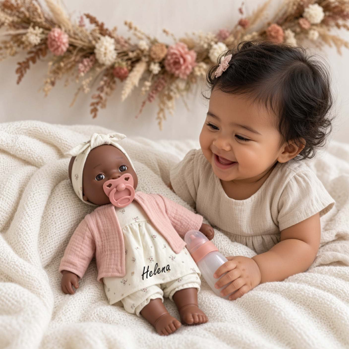 Babypuppe Noa personalisiert von Little Dutch
