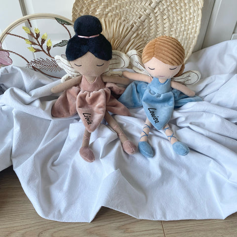 Bambola angelo custode fata personalizzata Livia e Louisa