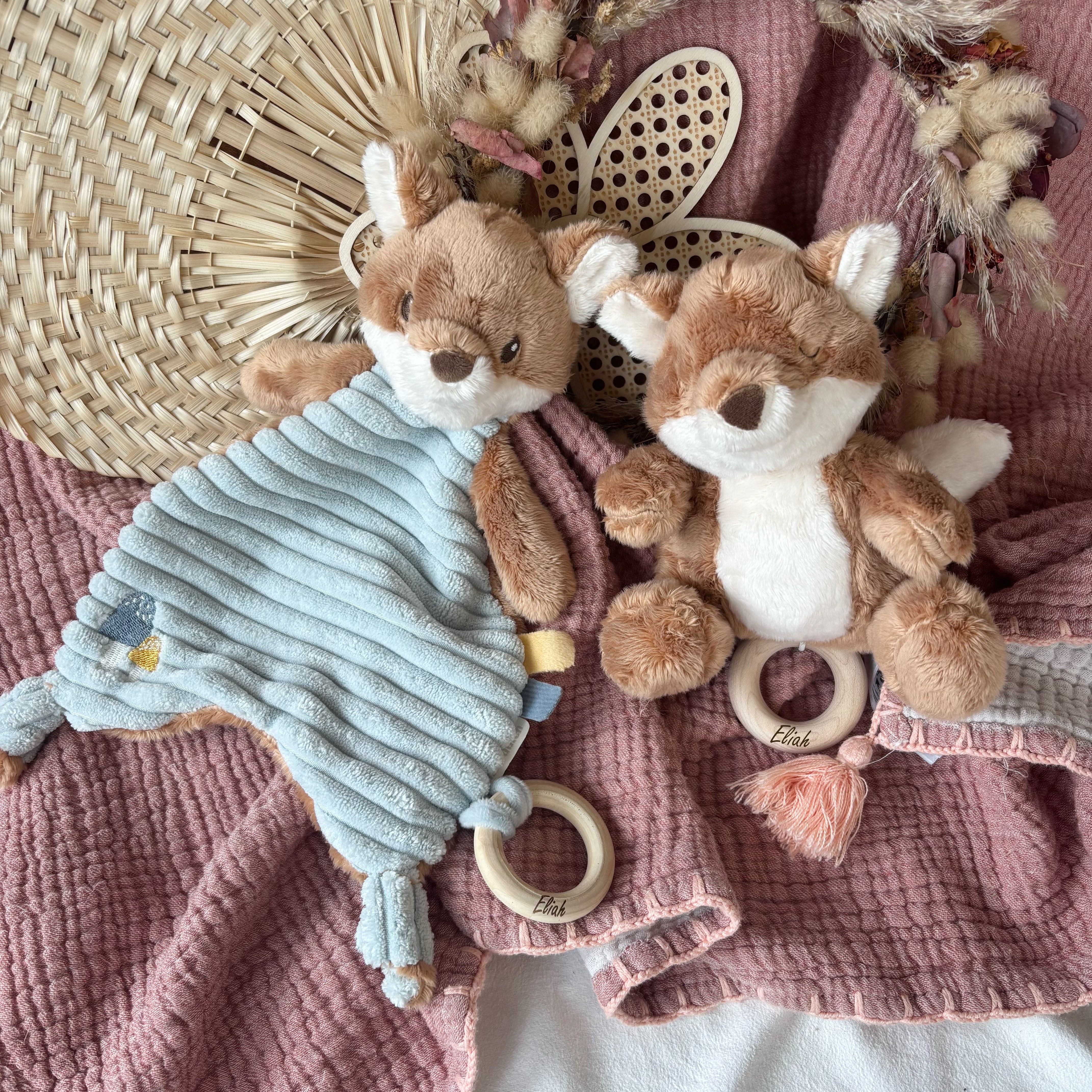 Fuchs-Set von Little Dutch personalisiert