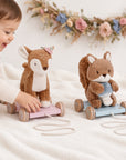 Nachziehtier Reh oder Eichhörnchen von Little Dutch personalisiert