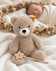 Kuscheltier mit Nachtlicht von Steiff inkl. personalisierten Zauberstab und Löffel