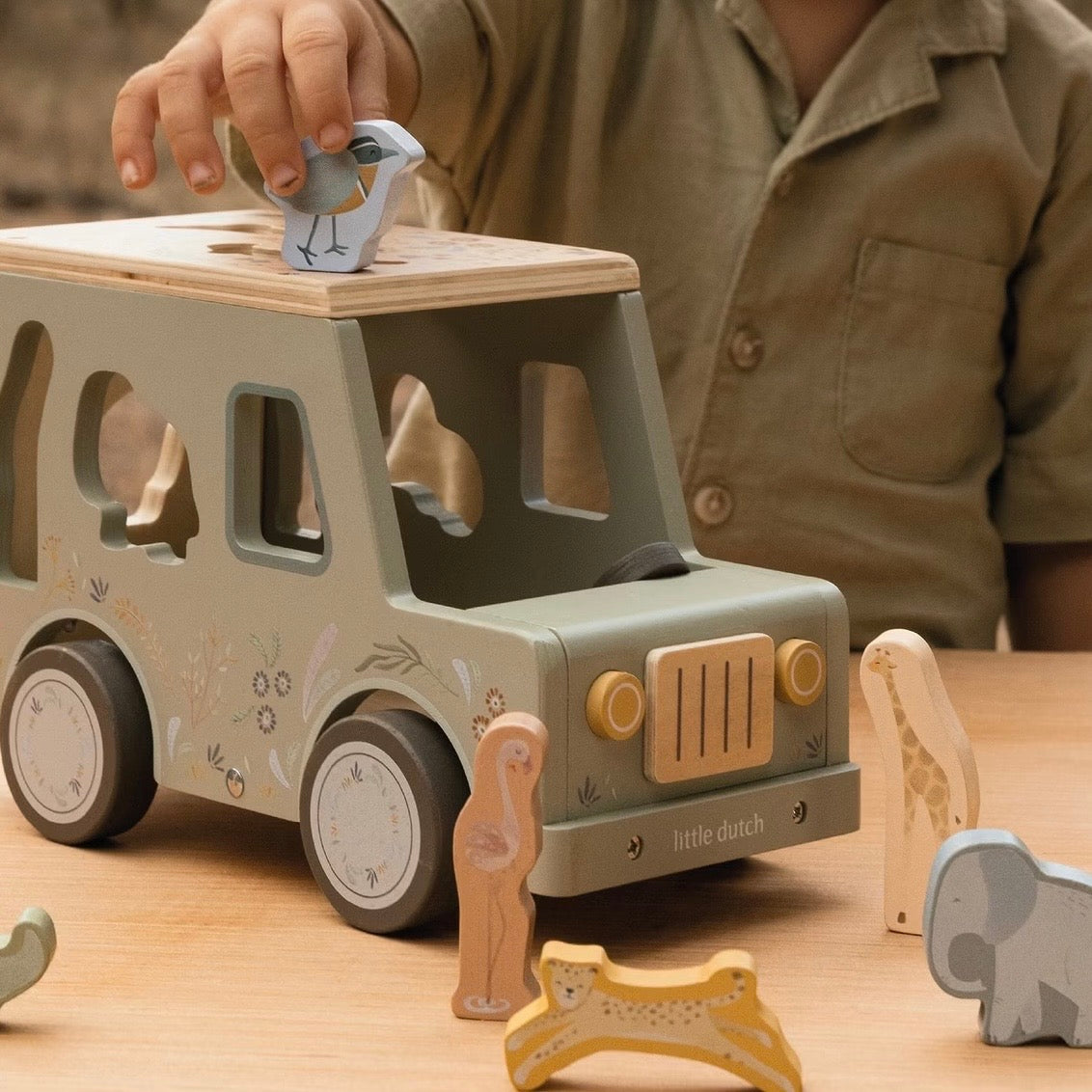 Personalisierter Safari Bus von Little Dutch