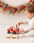 Gabelstapler oder Bagger von small foot personalisiert