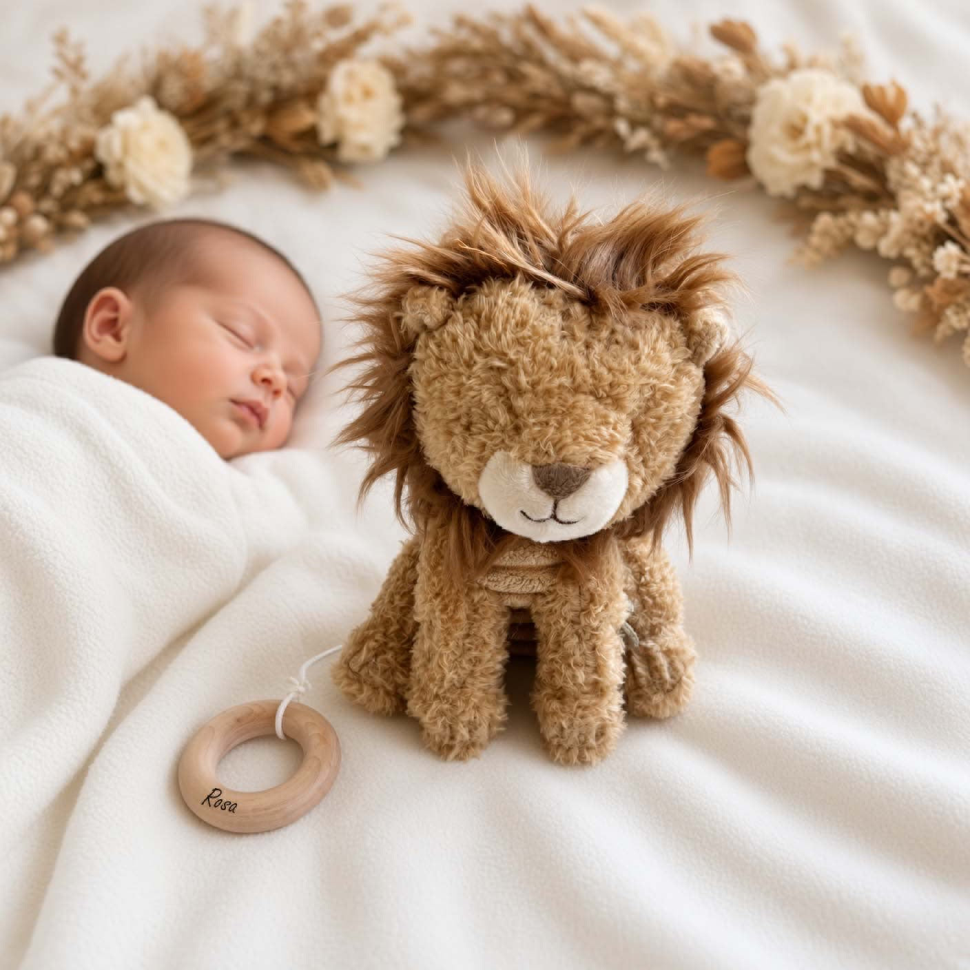Löwen-Set von Little Dutch personalisiert