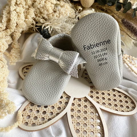 Chaussures de bébé Sabrina personnalisées