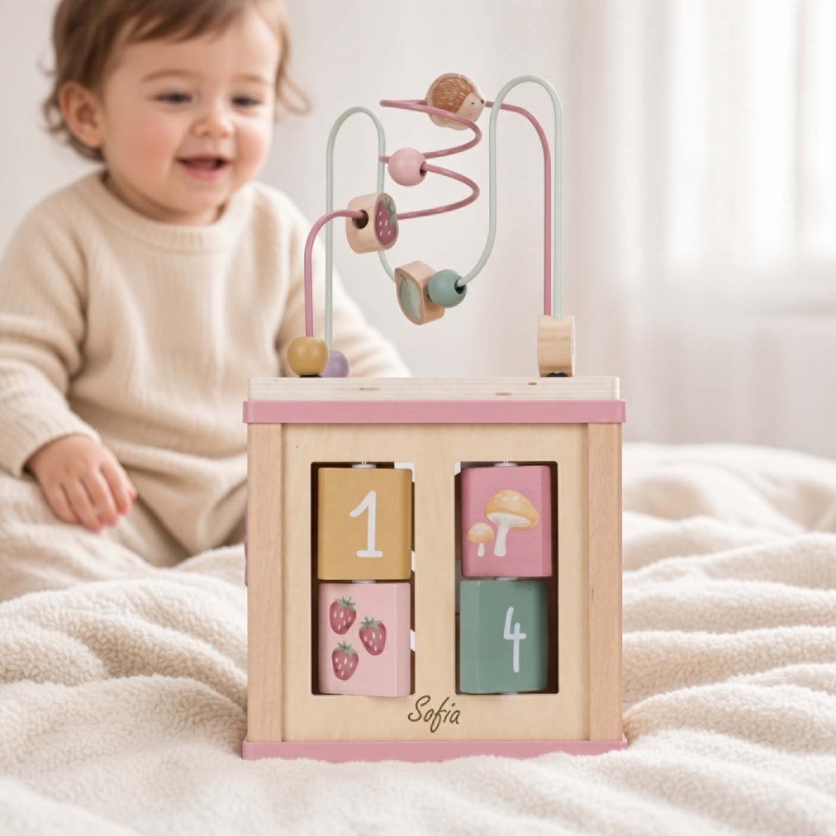 Motorikwürfel Fairy Garden personalisiert von Little Dutch