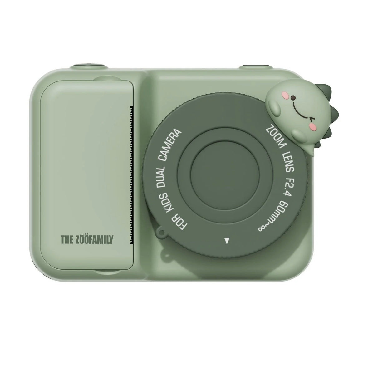 Kinder-Kamera P2 Zoo Print Dino mit Sofortdruck