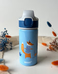 Personalisierte SIGG Trinkflasche mit Strohhalm