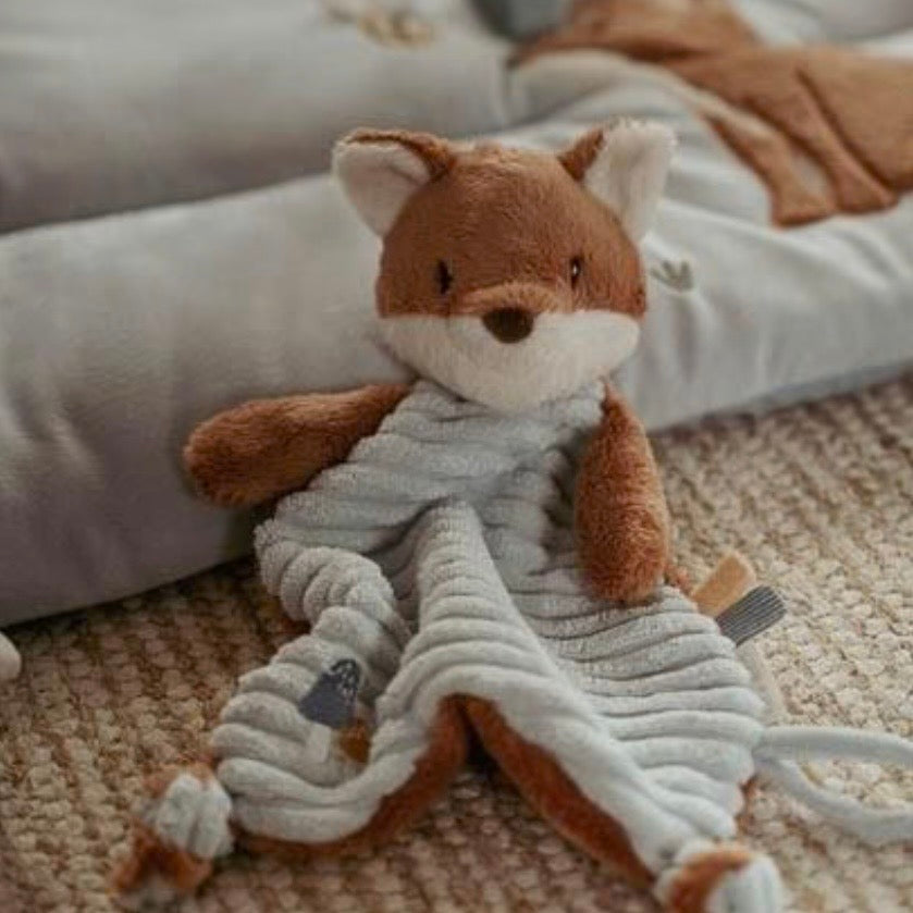 Schmusetuch Fuchs von Little Dutch personalisiert
