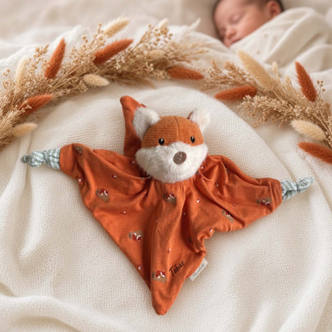 Geschenkset Fuchs oder Bär Schmusetuch und Handtuch von Sterntaler