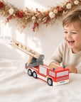 Feuerwehrauto von small foot personalisiert