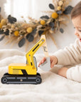 Gabelstapler oder Bagger von small foot personalisiert