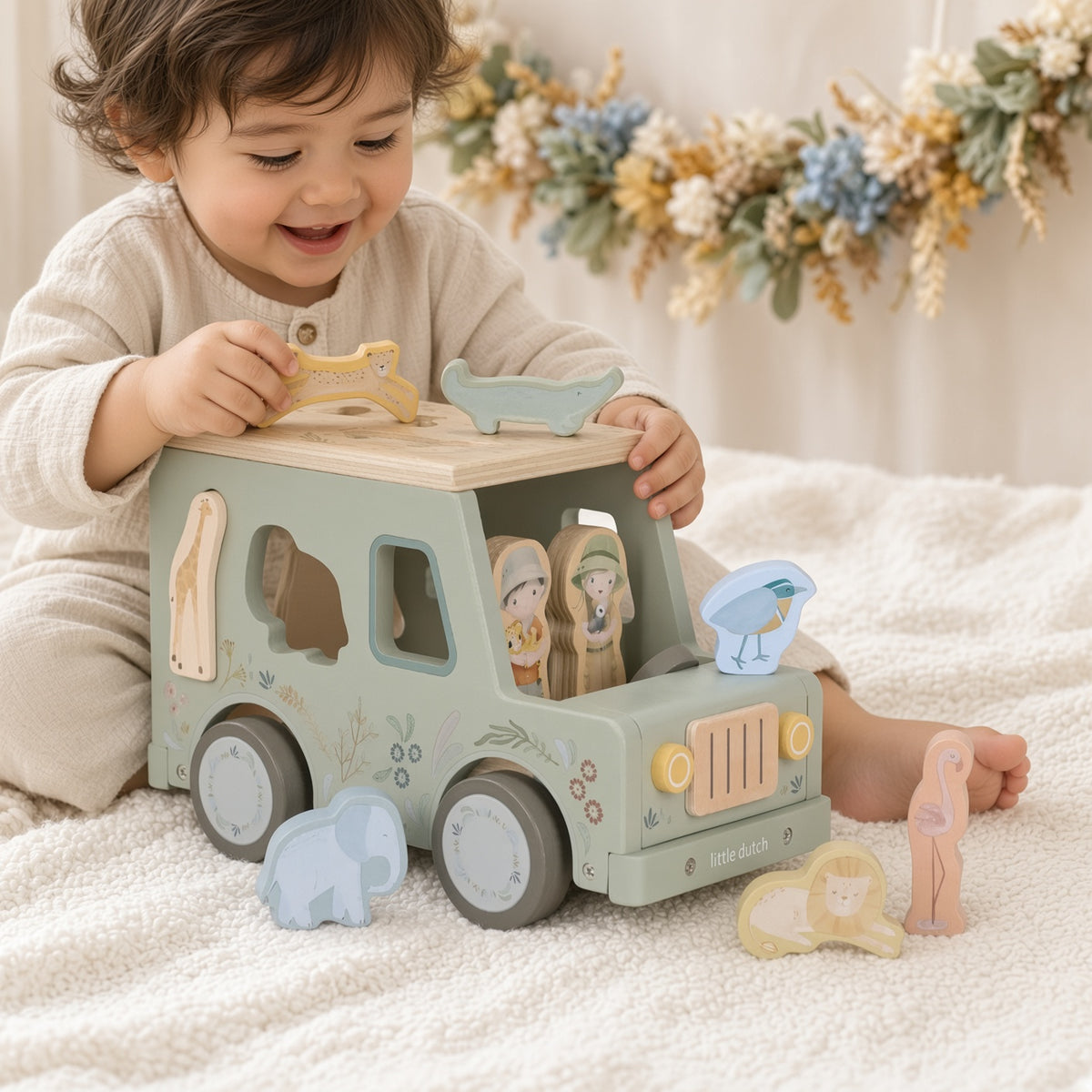 Personalisierter Safari Bus von Little Dutch