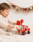 Gabelstapler oder Bagger von small foot personalisiert