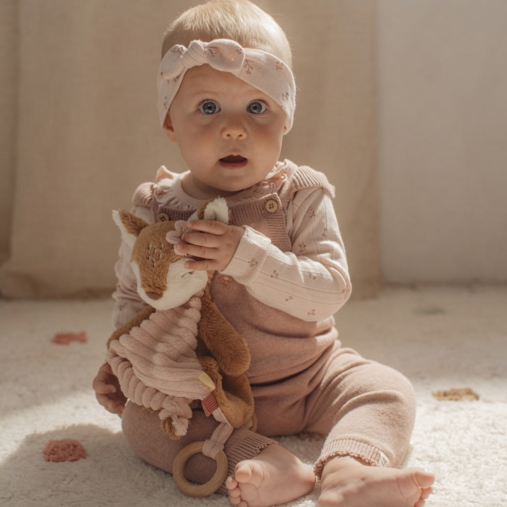 Schmusetuch Reh von Little Dutch personalisiert