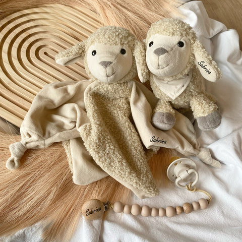 Coffret cadeau « Mouton Flocke » personnalisé par Sterntaler