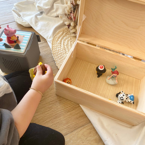 Boîte de rangement personnalisée pour figurines Tonies