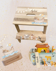 Spar-Bundle Tritthocker, LED-Nachtlicht & Steckspiel Arche Noah