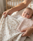Baby Jerseydecke personalisiert 100% Baumwolle von Jollein
