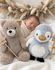 Kuscheltier mit Nachtlicht von Steiff inkl. personalisierten Zauberstab und Löffel
