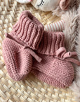 Spieluhr, Schmusetuch, Babyschuhe & Nuggikette Reh Ella personalisiert