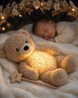Kuscheltier mit Nachtlicht von Steiff inkl. personalisierten Zauberstab und Löffel