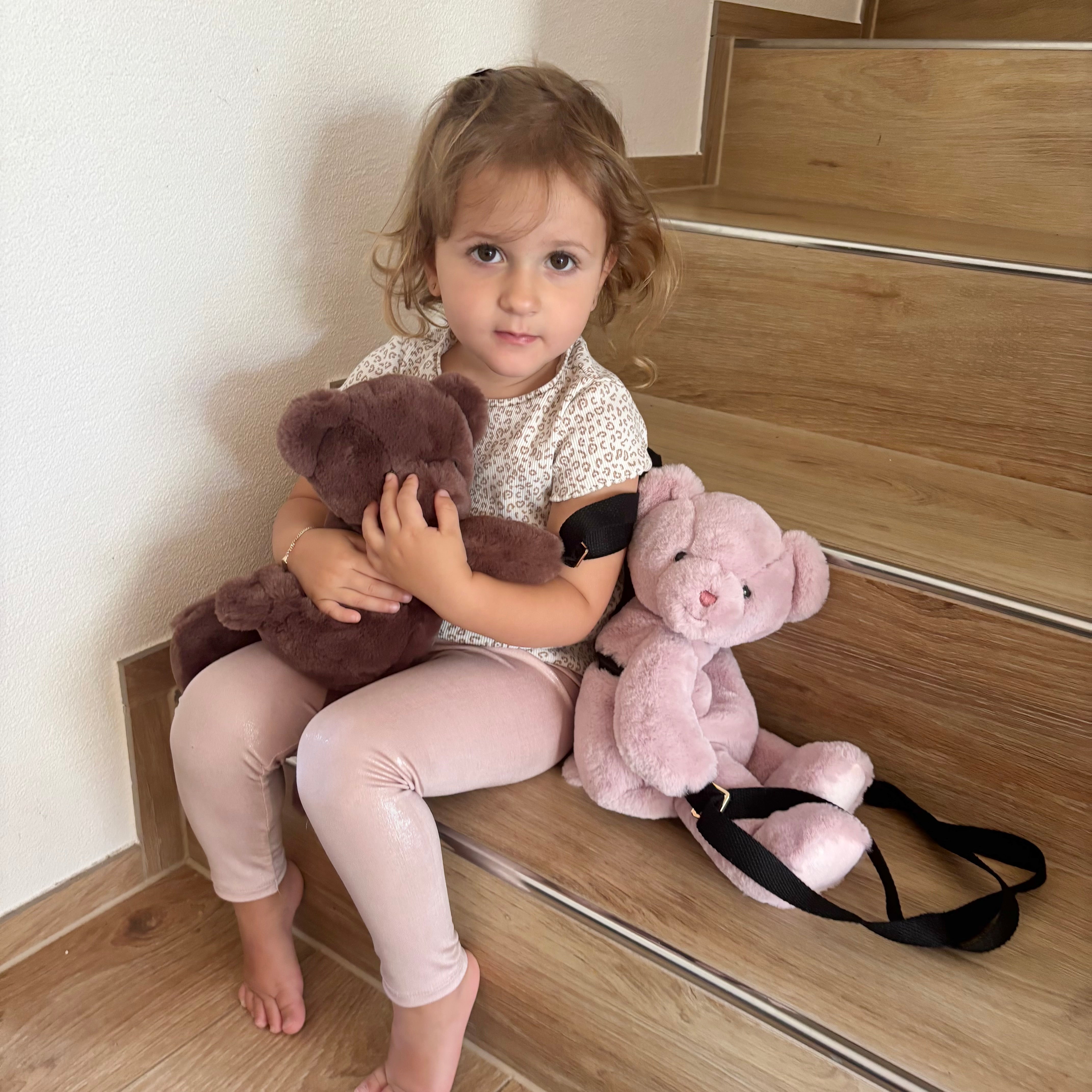 Kinder Handtasche Bärenfreundin Bella Rosa/ Braun