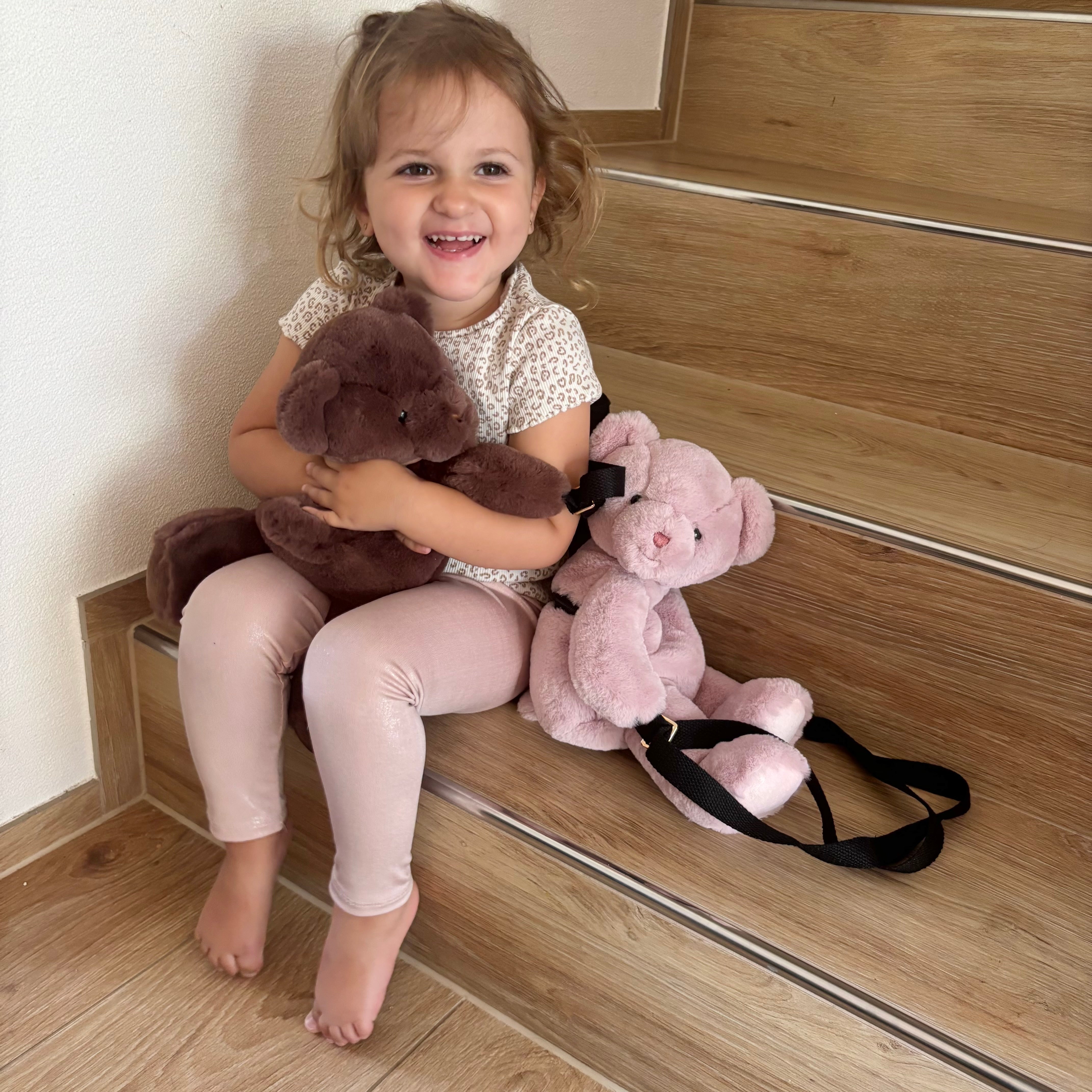 Kinder Handtasche Bärenfreundin Bella Rosa/ Braun