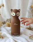 Gourde isotherme Asobu personnalisée « Bestie » Ours / Renard