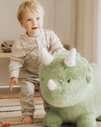 Hüpftier aus Plüsch Dino Vorbestellung Lieferbar Anfang November