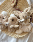 Personalisiertes Geschenkeset Schmusetuch und Babyschuhe Hase