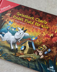 Duftbuch "Der stinkende Geissbock" oder Findet Platz für alle & Personalisiertes Plüschfigur "Geissbock Charly"
