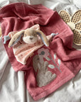 Geschenkset Hase Schmusetuch, Handtuch personalisiert von Sterntaler