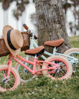 Personalisiertes Laufrad „Banwood First GO!“ mit Korb blau oder rosa