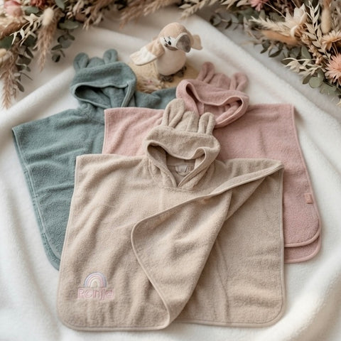 Personalisierter Kinder Badeponcho