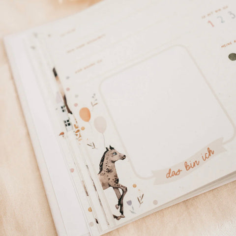 Livre d'or pour la rentrée scolaire : le cheval