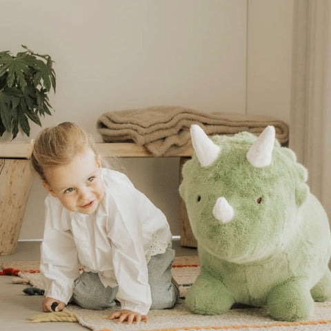Animale saltellante di peluche a forma di dinosauro personalizzato