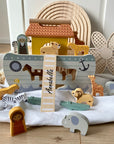Spar-Bundle Tritthocker, LED-Nachtlicht & Steckspiel Arche Noah