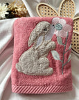 Geschenkset Hase Schmusetuch, Handtuch personalisiert von Sterntaler