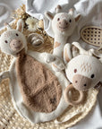 Spieluhr, Schmusetuch & Rassel Gigi Giraffe personalisiert